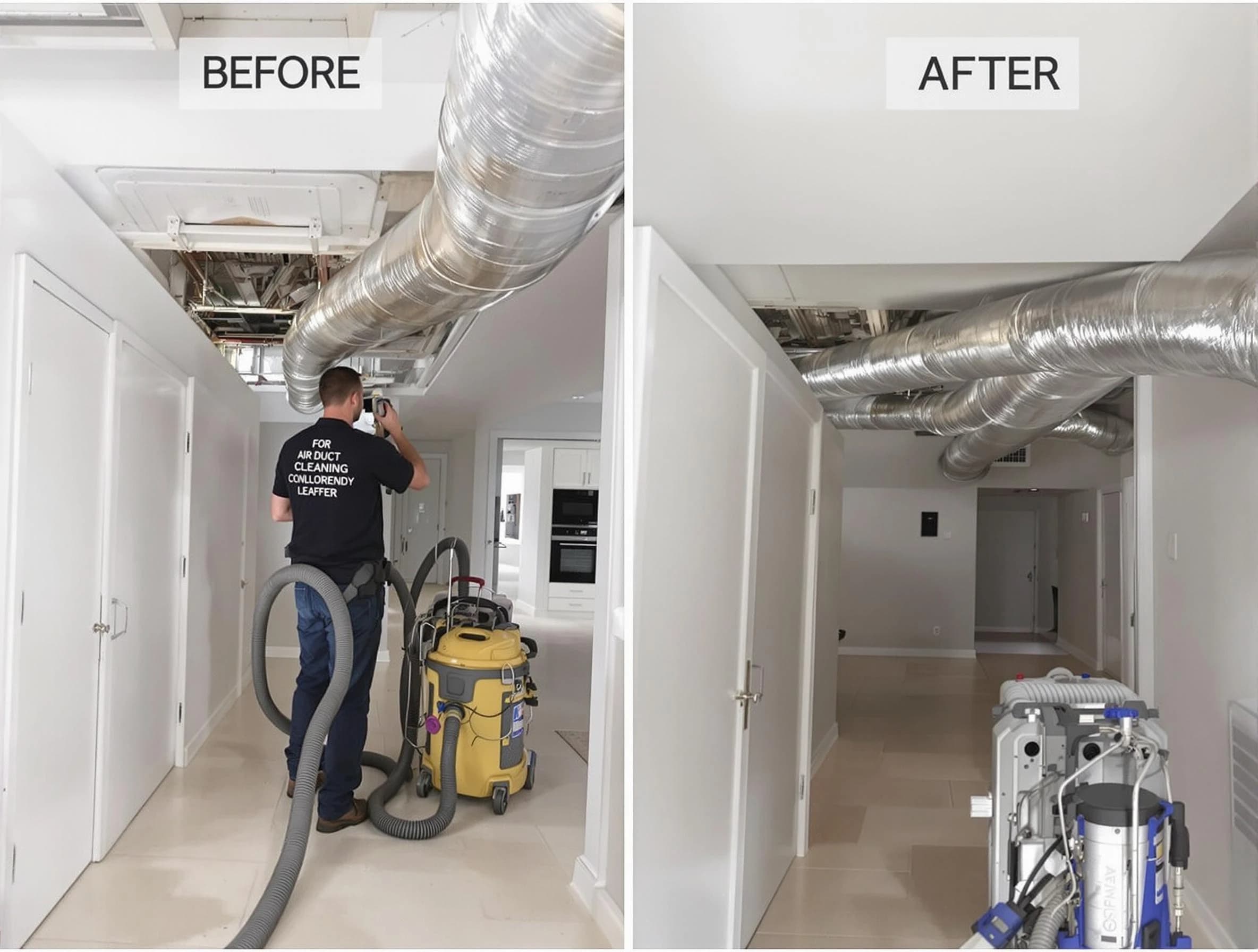 Oakmont Air Duct Cleaning professional performing thorough air duct cleaning in Oakmont