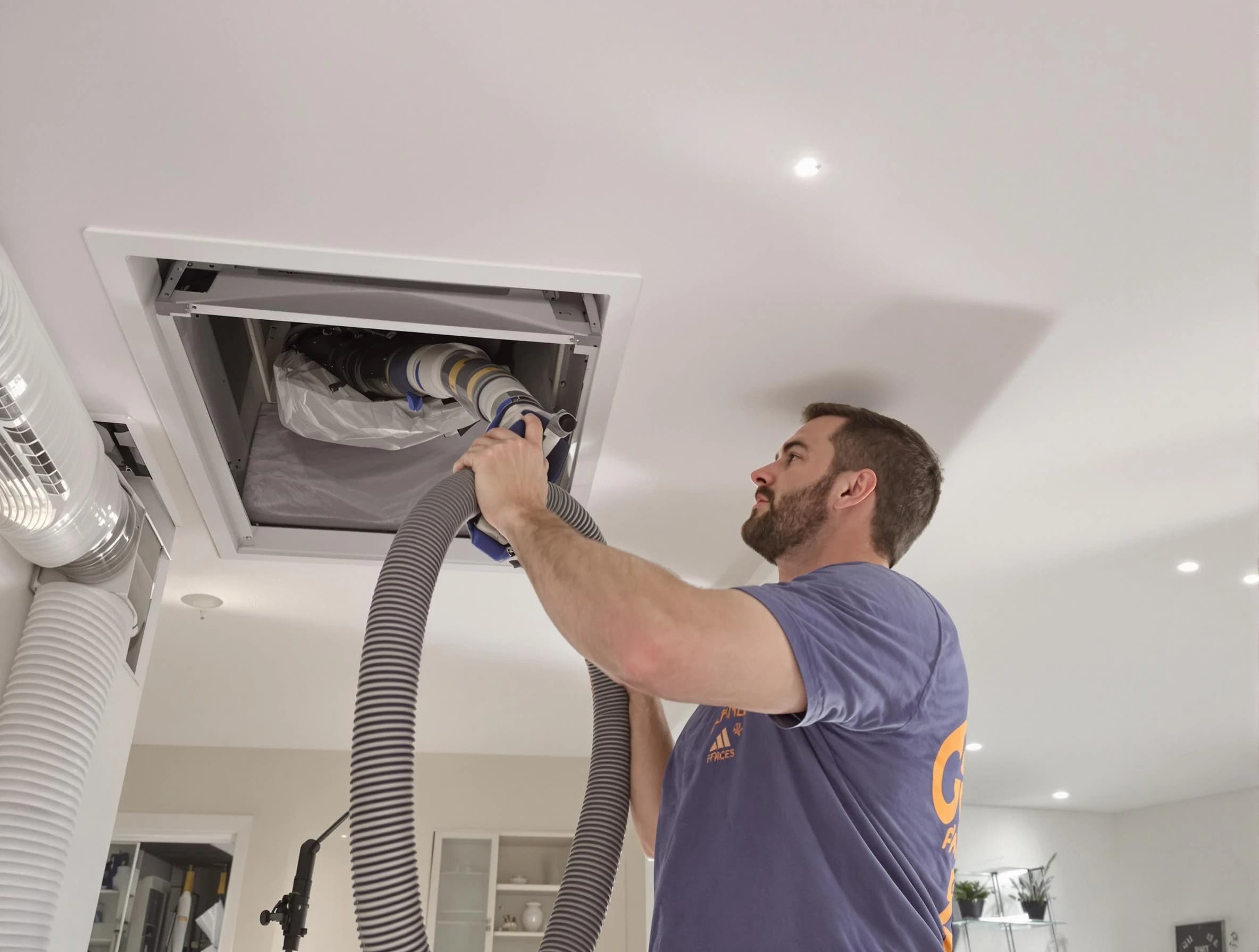 Precision indoor duct cleaning by Oakmont Air Duct Cleaning in Oakmont