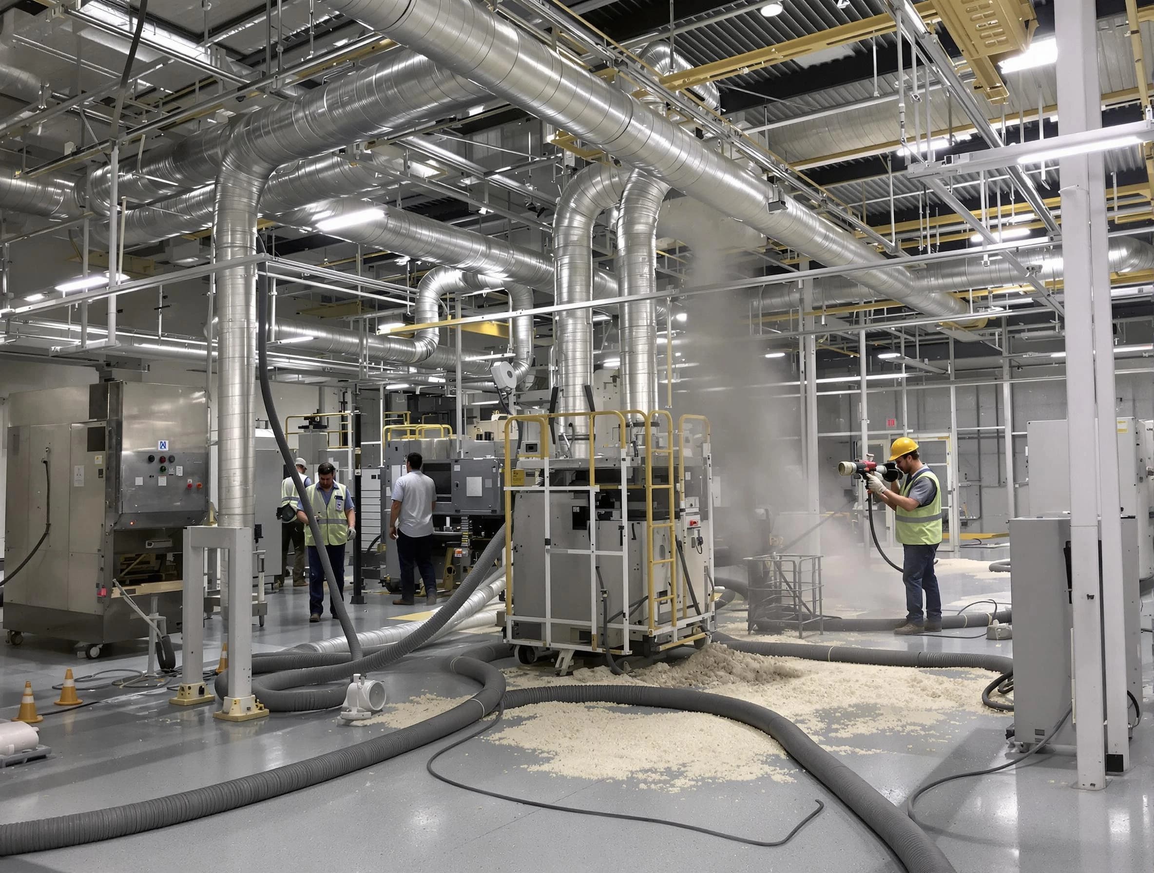 Heavy-duty industrial duct cleaning by Oakmont Air Duct Cleaning in Oakmont