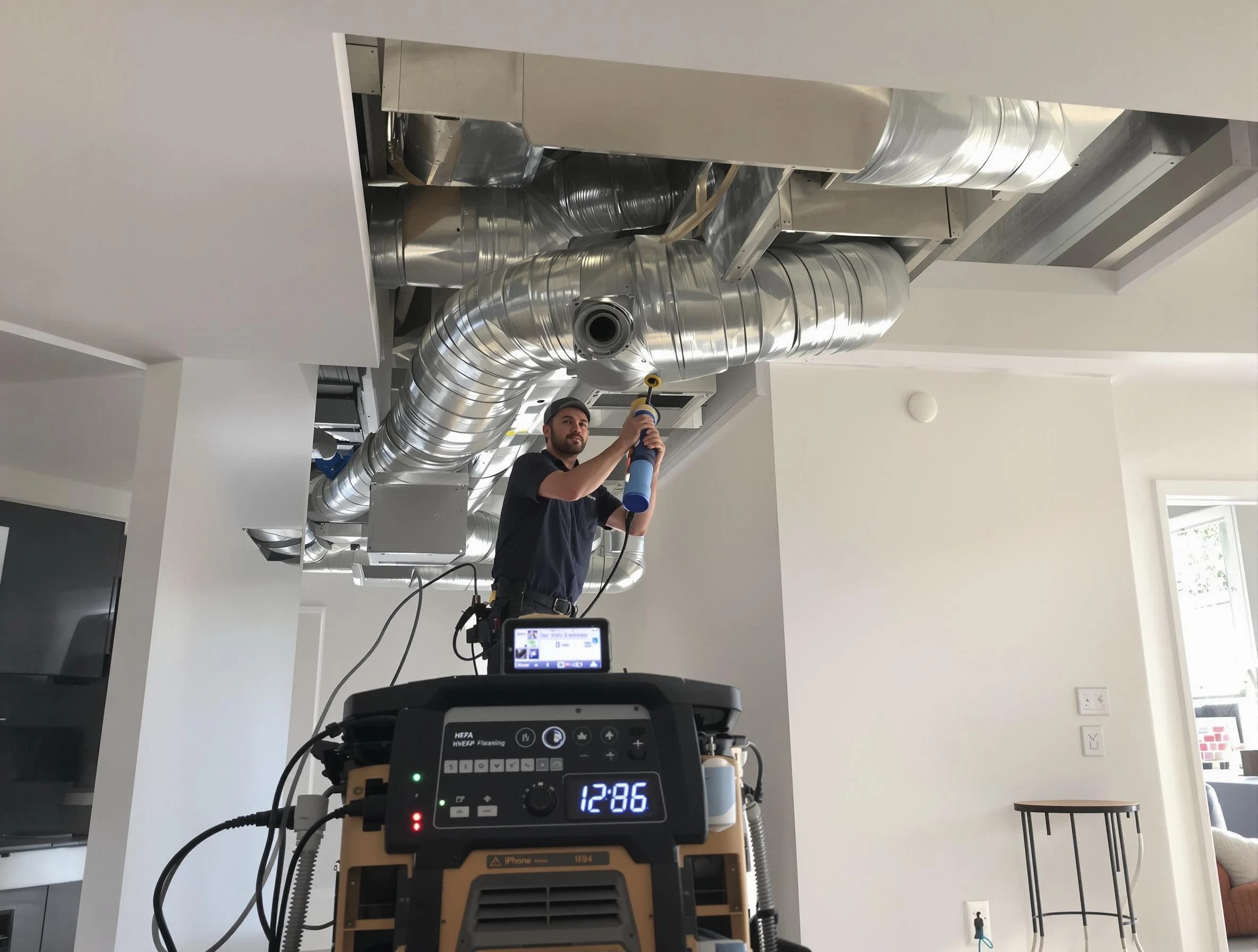 Advanced pure air duct cleaning by Oakmont Air Duct Cleaning in Oakmont