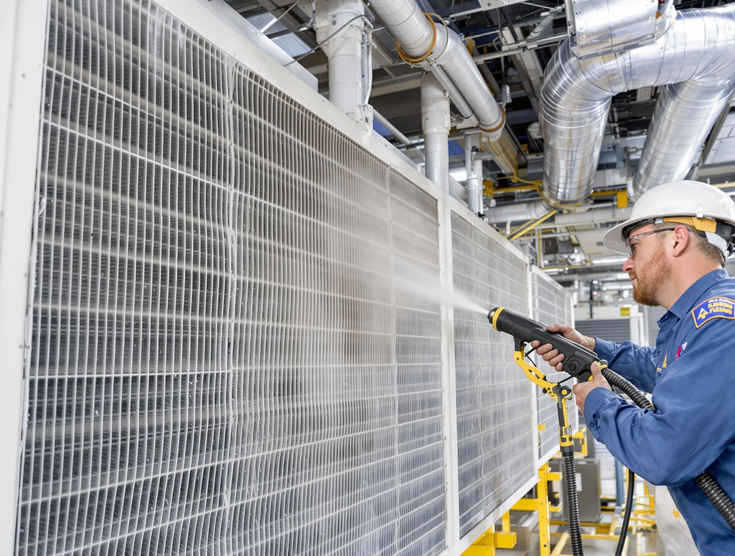 Professional commercial coil cleaning by Oakmont Air Duct Cleaning in Oakmont