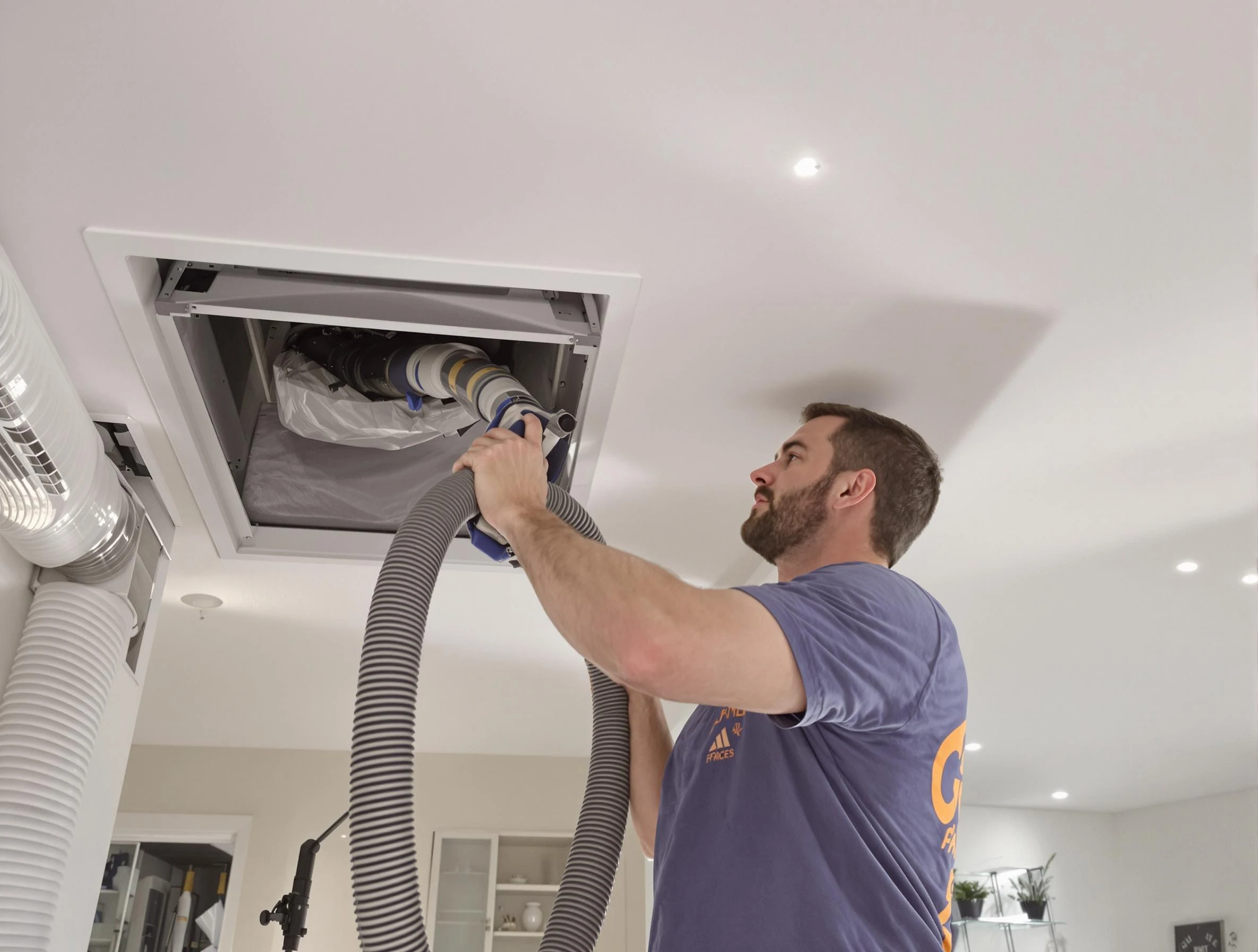 Precision indoor duct cleaning by Oakmont Air Duct Cleaning in Oakmont
